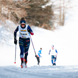 CHAMPIONNATS DE FRANCE VENDREDI,PREMANON, FRANCE - MARCH 27: Heidi CONVARD of FRA March 27, 2026 in PREMANON, France. (Photo by Rodriguez Alexis / @Aleiks_photo)