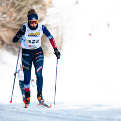 CHAMPIONNATS DE FRANCE VENDREDI,PREMANON, FRANCE - MARCH 27: Heidi CONVARD of FRA March 27, 2026 in PREMANON, France. (Photo by Rodriguez Alexis / @Aleiks_photo)