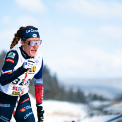 CHAMPIONNATS DE FRANCE VENDREDI,PREMANON, FRANCE - MARCH 27: Margot TIRLOY of FRA March 27, 2026 in PREMANON, France. (Photo by Rodriguez Alexis / @Aleiks_photo)