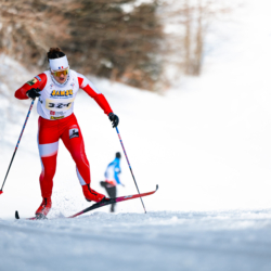 CHAMPIONNATS DE FRANCE VENDREDI,PREMANON, FRANCE - MARCH 27: Leonie BESSON of FRA March 27, 2026 in PREMANON, France. (Photo by Rodriguez Alexis / @Aleiks_photo)