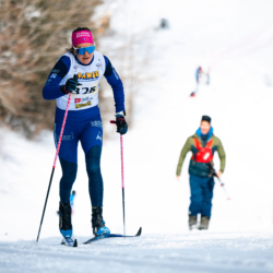 CHAMPIONNATS DE FRANCE VENDREDI,PREMANON, FRANCE - MARCH 27: Manon FAVRE BONVIN of FRA March 27, 2026 in PREMANON, France. (Photo by Rodriguez Alexis / @Aleiks_photo)