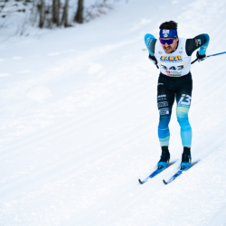 CHAMPIONNATS DE FRANCE VENDREDI,PREMANON, FRANCE - MARCH 27: Gaspard ROUSSET of FRA March 27, 2026 in PREMANON, France. (Photo by Rodriguez Alexis / @Aleiks_photo)