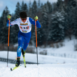 CHAMPIONNATS DE FRANCE VENDREDI,PREMANON, FRANCE - MARCH 27: Sam PERRILLAT COLLOMB of FRA March 27, 2026 in PREMANON, France. (Photo by Rodriguez Alexis / @Aleiks_photo)