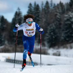 CHAMPIONNATS DE FRANCE VENDREDI,PREMANON, FRANCE - MARCH 27: Guilian CHARVET of FRA March 27, 2026 in PREMANON, France. (Photo by Rodriguez Alexis / @Aleiks_photo)