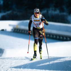 CHAMPIONNATS DE FRANCE VENDREDI,PREMANON, FRANCE - MARCH 27: Romane SCHWEITZER of FRA March 27, 2026 in PREMANON, France. (Photo by Rodriguez Alexis / @Aleiks_photo)
