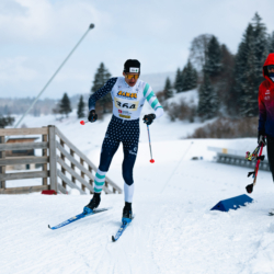 CHAMPIONNATS DE FRANCE VENDREDI,PREMANON, FRANCE - MARCH 27: Jan LEBARD of FRA March 27, 2026 in PREMANON, France. (Photo by Rodriguez Alexis / @Aleiks_photo)