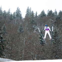 CHAMPIONNATS DE FRANCE VENDREDI,PREMANON, FRANCE - MARCH 27: TOM ROCHAT of FRA March 27, 2026 in PREMANON, France. (Photo by Rodriguez Alexis / @Aleiks_photo)