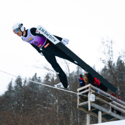 CHAMPIONNATS DE FRANCE VENDREDI,PREMANON, FRANCE - MARCH 27: EDGAR VALLET of FRA March 27, 2026 in PREMANON, France. (Photo by Rodriguez Alexis / @Aleiks_photo)