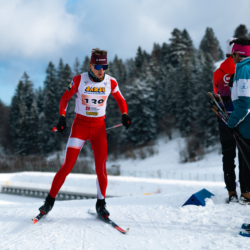 CHAMPIONNATS DE FRANCE VENDREDI,PREMANON, FRANCE - MARCH 27: Nino RIMAILHO of FRA March 27, 2026 in PREMANON, France. (Photo by Rodriguez Alexis / @Aleiks_photo)