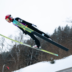 CHAMPIONNATS DE FRANCE VENDREDI,PREMANON, FRANCE - MARCH 27: MATTEO BAUD of FRA March 27, 2026 in PREMANON, France. (Photo by Rodriguez Alexis / @Aleiks_photo)