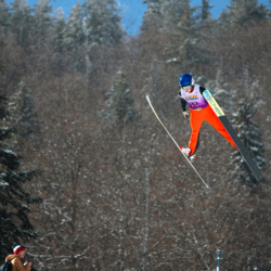 CHAMPIONNATS DE FRANCE VENDREDI,PREMANON, FRANCE - MARCH 27: AZILOE CAHU of FRA March 27, 2026 in PREMANON, France. (Photo by Rodriguez Alexis / @Aleiks_photo)