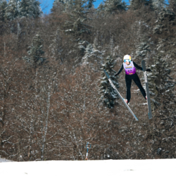 CHAMPIONNATS DE FRANCE VENDREDI,PREMANON, FRANCE - MARCH 27: LALY PINGAT of FRA March 27, 2026 in PREMANON, France. (Photo by Rodriguez Alexis / @Aleiks_photo)