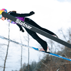CHAMPIONNATS DE FRANCE VENDREDI,PREMANON, FRANCE - MARCH 27: LALY PINGAT of FRA March 27, 2026 in PREMANON, France. (Photo by Rodriguez Alexis / @Aleiks_photo)