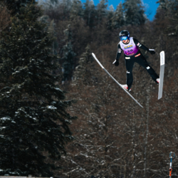 CHAMPIONNATS DE FRANCE VENDREDI,PREMANON, FRANCE - MARCH 27: LENA BROCARD of FRA March 27, 2026 in PREMANON, France. (Photo by Rodriguez Alexis / @Aleiks_photo)