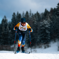 CHAMPIONNATS DE FRANCE VENDREDI,PREMANON, FRANCE - MARCH 27: Noe CHAPUIS of FRA March 27, 2026 in PREMANON, France. (Photo by Rodriguez Alexis / @Aleiks_photo)