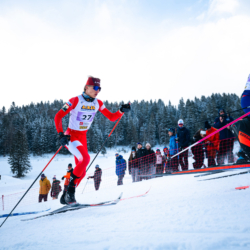 CHAMPIONNATS DE FRANCE VENDREDI,PREMANON, FRANCE - MARCH 27: Nino RIMAILHO of FRA March 27, 2026 in PREMANON, France. (Photo by Rodriguez Alexis / @Aleiks_photo)