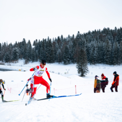 CHAMPIONNATS DE FRANCE VENDREDI,PREMANON, FRANCE - MARCH 27: Nohe BOYER of FRA March 27, 2026 in PREMANON, France. (Photo by Rodriguez Alexis / @Aleiks_photo)