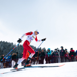 CHAMPIONNATS DE FRANCE VENDREDI,PREMANON, FRANCE - MARCH 27: Gabriel GAUDIN of FRA March 27, 2026 in PREMANON, France. (Photo by Rodriguez Alexis / @Aleiks_photo)