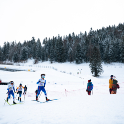 CHAMPIONNATS DE FRANCE VENDREDI,PREMANON, FRANCE - MARCH 27: Guilian CHARVET of FRA March 27, 2026 in PREMANON, France. (Photo by Rodriguez Alexis / @Aleiks_photo)