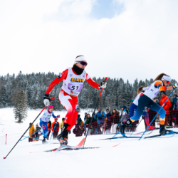 CHAMPIONNATS DE FRANCE VENDREDI,PREMANON, FRANCE - MARCH 27: JOSEPHINE DODE of FRA March 27, 2026 in PREMANON, France. (Photo by Rodriguez Alexis / @Aleiks_photo)