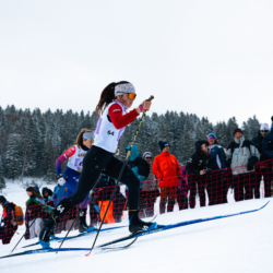 CHAMPIONNATS DE FRANCE VENDREDI,PREMANON, FRANCE - MARCH 27: ANAELLE GIGNOUX of FRA March 27, 2026 in PREMANON, France. (Photo by Rodriguez Alexis / @Aleiks_photo)