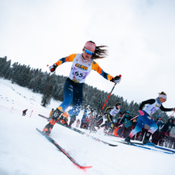 CHAMPIONNATS DE FRANCE VENDREDI,PREMANON, FRANCE - MARCH 27: COLINE TROUSSIER of FRA March 27, 2026 in PREMANON, France. (Photo by Rodriguez Alexis / @Aleiks_photo)