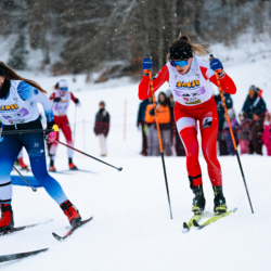 CHAMPIONNATS DE FRANCE VENDREDI,PREMANON, FRANCE - MARCH 27: CLEMENCE COUTAZ of FRA March 27, 2026 in PREMANON, France. (Photo by Rodriguez Alexis / @Aleiks_photo)