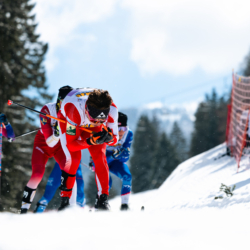 CHAMPIONNATS DE FRANCE VENDREDI,PREMANON, FRANCE - MARCH 27: ROUSSET VACHON PAUL of FRA March 27, 2026 in PREMANON, France. (Photo by Rodriguez Alexis / @Aleiks_photo)