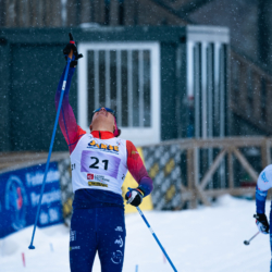 CHAMPIONNATS DE FRANCE VENDREDI,PREMANON, FRANCE - MARCH 27: Elio FAIVRE of FRA March 27, 2026 in PREMANON, France. (Photo by Rodriguez Alexis / @Aleiks_photo)
