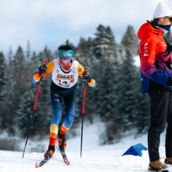CHAMPIONNATS DE FRANCE VENDREDI,PREMANON, FRANCE - MARCH 27: Isarc BURELLIER ALLIBERT of FRA March 27, 2026 in PREMANON, France. (Photo by Rodriguez Alexis / @Aleiks_photo)