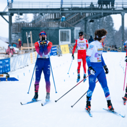 CHAMPIONNATS DE FRANCE VENDREDI,PREMANON, FRANCE - MARCH 27: Elio FAIVRE of FRA March 27, 2026 in PREMANON, France. (Photo by Rodriguez Alexis / @Aleiks_photo)
