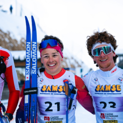 CHAMPIONNATS DE FRANCE VENDREDI,PREMANON, FRANCE - MARCH 27: Elio FAIVRE of FRA, Guilian CHARVET of FRA March 27, 2026 in PREMANON, France. (Photo by Rodriguez Alexis / @Aleiks_photo)