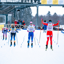 CHAMPIONNATS DE FRANCE VENDREDI,PREMANON, FRANCE - MARCH 27: GAIA MUSSO of FRA, LISON BROUART of FRA, CLEMENCE COUTAZ of FRA March 27, 2026 in PREMANON, France. (Photo by Rodriguez Alexis / @Aleiks_photo)