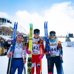 CHAMPIONNATS DE FRANCE VENDREDI,PREMANON, FRANCE - MARCH 27: CLEMENCE COUTAZ of FRA, GAIA MUSSO of FRA March 27, 2026 in PREMANON, France. (Photo by Rodriguez Alexis / @Aleiks_photo)