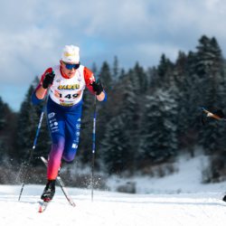 CHAMPIONNATS DE FRANCE VENDREDI,PREMANON, FRANCE - MARCH 27: Johan FORESTIER of FRA March 27, 2026 in PREMANON, France. (Photo by Rodriguez Alexis / @Aleiks_photo)