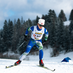 CHAMPIONNATS DE FRANCE VENDREDI,PREMANON, FRANCE - MARCH 27: Emilio FAVIER PRADERIO of FRA March 27, 2026 in PREMANON, France. (Photo by Rodriguez Alexis / @Aleiks_photo)