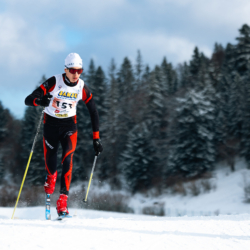 CHAMPIONNATS DE FRANCE VENDREDI,PREMANON, FRANCE - MARCH 27: Martin LANNE of FRA March 27, 2026 in PREMANON, France. (Photo by Rodriguez Alexis / @Aleiks_photo)