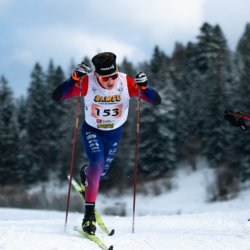 CHAMPIONNATS DE FRANCE VENDREDI,PREMANON, FRANCE - MARCH 27: Eliot BAILLY-BASIN of FRA March 27, 2026 in PREMANON, France. (Photo by Rodriguez Alexis / @Aleiks_photo)