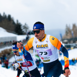 CHAMPIONNATS DE FRANCE VENDREDI,PREMANON, FRANCE - MARCH 27: IVAN ESSONNIER of FRA March 27, 2026 in PREMANON, France. (Photo by Rodriguez Alexis / @Aleiks_photo)