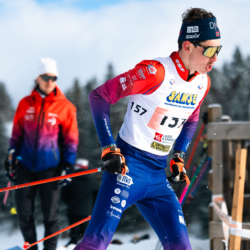 CHAMPIONNATS DE FRANCE VENDREDI,PREMANON, FRANCE - MARCH 27: Louka CORDIER of FRA March 27, 2026 in PREMANON, France. (Photo by Rodriguez Alexis / @Aleiks_photo)