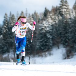 CHAMPIONNATS DE FRANCE VENDREDI,PREMANON, FRANCE - MARCH 27: Lison BROUART of FRA March 27, 2026 in PREMANON, France. (Photo by Rodriguez Alexis / @Aleiks_photo)