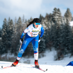 CHAMPIONNATS DE FRANCE VENDREDI,PREMANON, FRANCE - MARCH 27: Guillemette BAISLE of FRA March 27, 2026 in PREMANON, France. (Photo by Rodriguez Alexis / @Aleiks_photo)