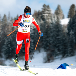 CHAMPIONNATS DE FRANCE VENDREDI,PREMANON, FRANCE - MARCH 27: Clemence COUTAZ of FRA March 27, 2026 in PREMANON, France. (Photo by Rodriguez Alexis / @Aleiks_photo)