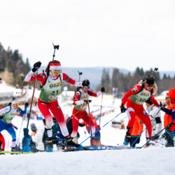 CHAMPIONNATS DE FRANCE VENDREDI,PREMANON, FRANCE - MARCH 27: ROSE DUSSERRE of FRA March 27, 2026 in PREMANON, France. (Photo by Rodriguez Alexis / @Aleiks_photo)