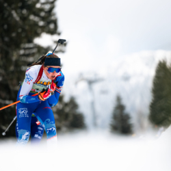 CHAMPIONNATS DE FRANCE VENDREDI,PREMANON, FRANCE - MARCH 27: AXELLE BOUVARD of FRA March 27, 2026 in PREMANON, France. (Photo by Rodriguez Alexis / @Aleiks_photo)
