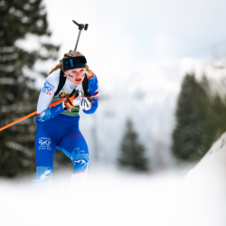 CHAMPIONNATS DE FRANCE VENDREDI,PREMANON, FRANCE - MARCH 27: PAULINE LAFOUX of FRA March 27, 2026 in PREMANON, France. (Photo by Rodriguez Alexis / @Aleiks_photo)