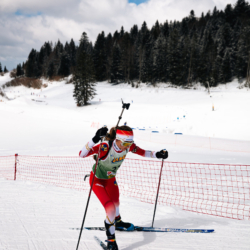CHAMPIONNATS DE FRANCE VENDREDI,PREMANON, FRANCE - MARCH 27: ROSE DUSSERRE of FRA March 27, 2026 in PREMANON, France. (Photo by Rodriguez Alexis / @Aleiks_photo)