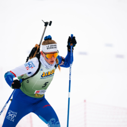 CHAMPIONNATS DE FRANCE VENDREDI,PREMANON, FRANCE - MARCH 27: LOUANE ADAM of FRA March 27, 2026 in PREMANON, France. (Photo by Rodriguez Alexis / @Aleiks_photo)