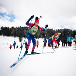 CHAMPIONNATS DE FRANCE VENDREDI,PREMANON, FRANCE - MARCH 27: ISALYNE DUPARCHY of FRA March 27, 2026 in PREMANON, France. (Photo by Rodriguez Alexis / @Aleiks_photo)