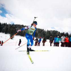 CHAMPIONNATS DE FRANCE VENDREDI,PREMANON, FRANCE - MARCH 27: LEONIE MORIN of FRA March 27, 2026 in PREMANON, France. (Photo by Rodriguez Alexis / @Aleiks_photo)